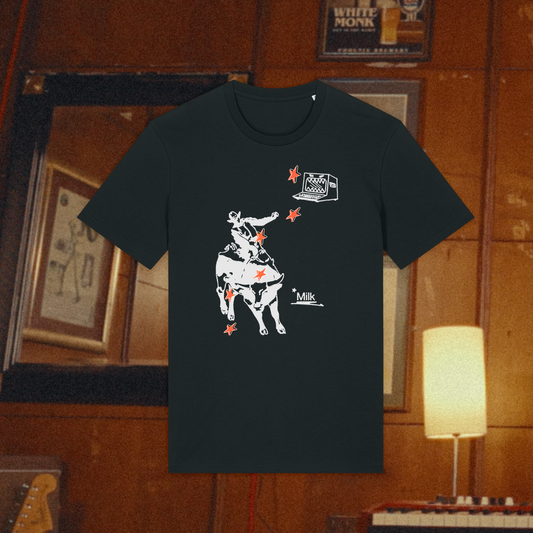 milk black tee